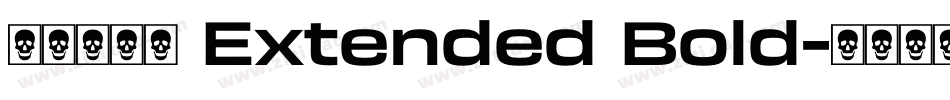 ヒカリ角ゴ Extended Bold字体转换